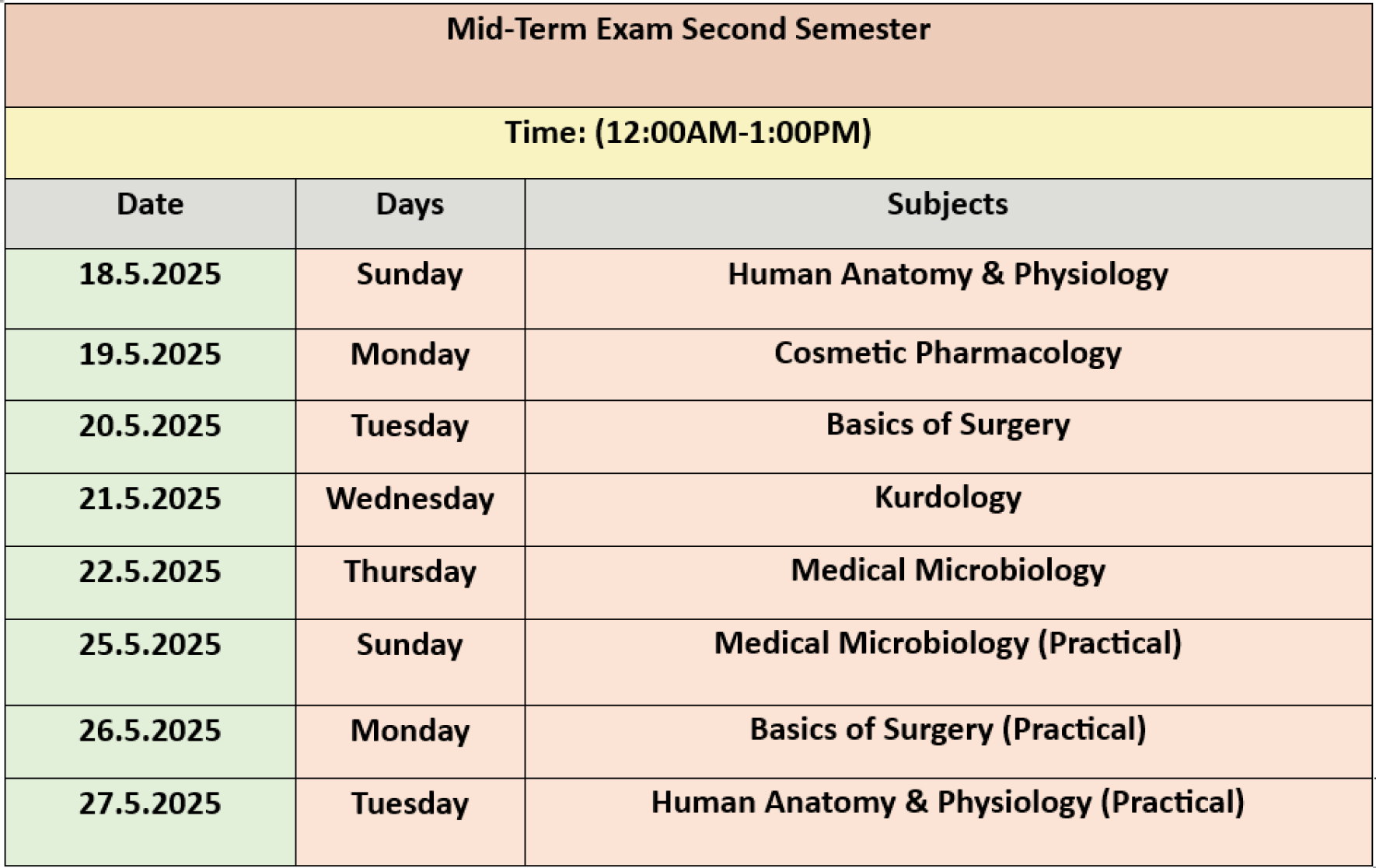 course