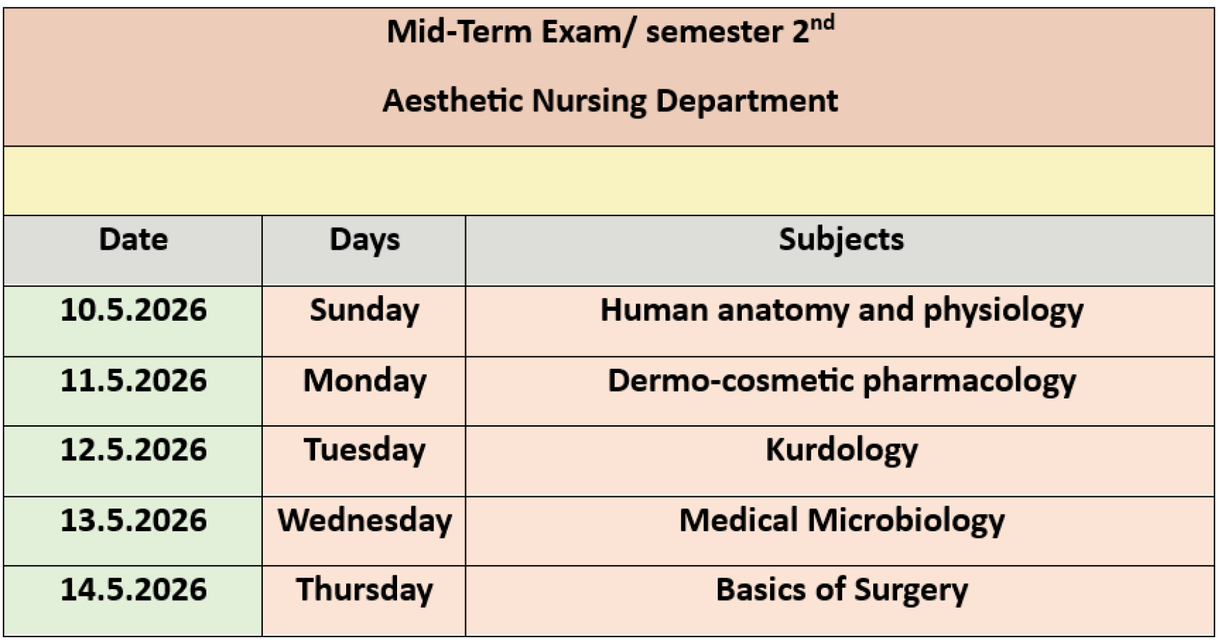 course